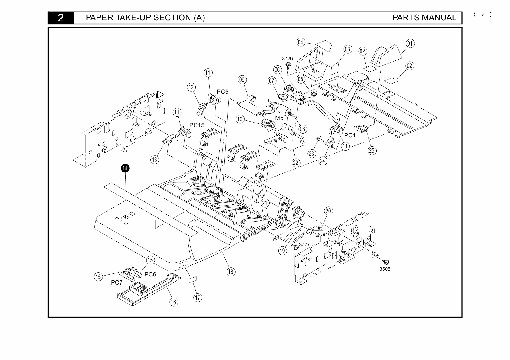 Konica-Minolta Options EDH-3 Parts Manual-2